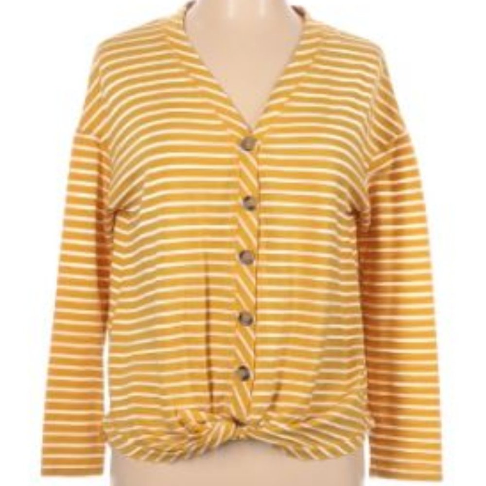 Allison Joy by EverEve Yellow Cardigan